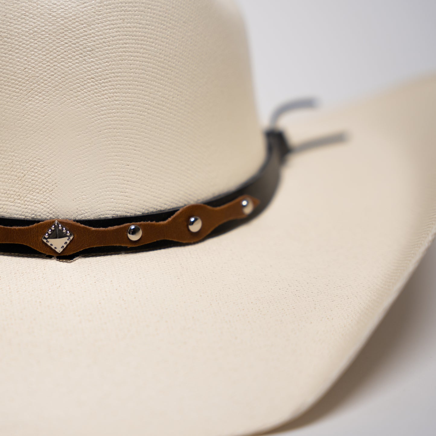 White COWBOY CANVAS HAT
