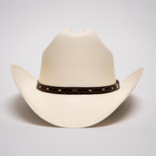 White COWBOY CANVAS HAT