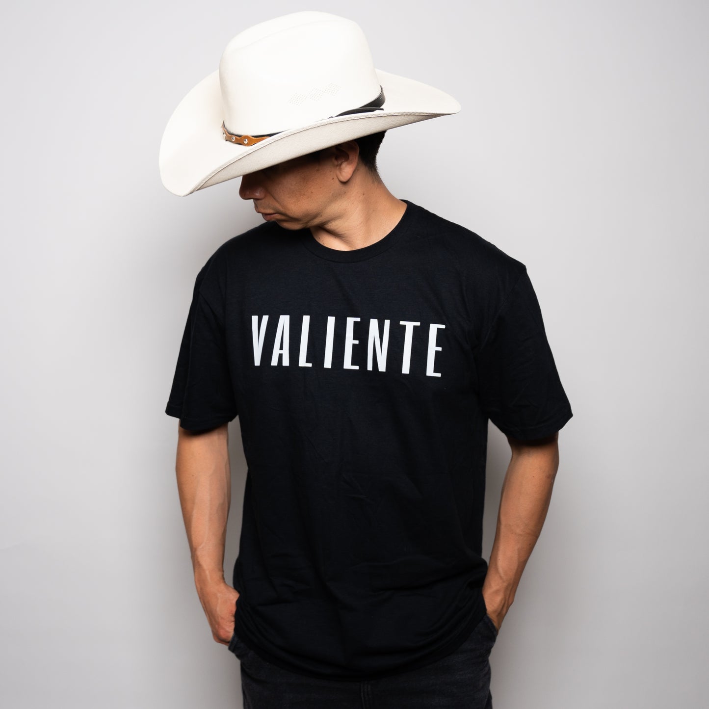 White COWBOY CANVAS HAT