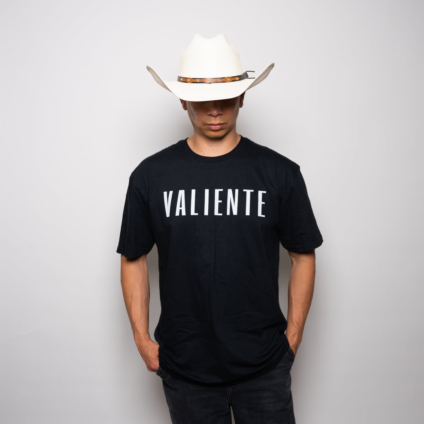 White COWBOY CANVAS HAT