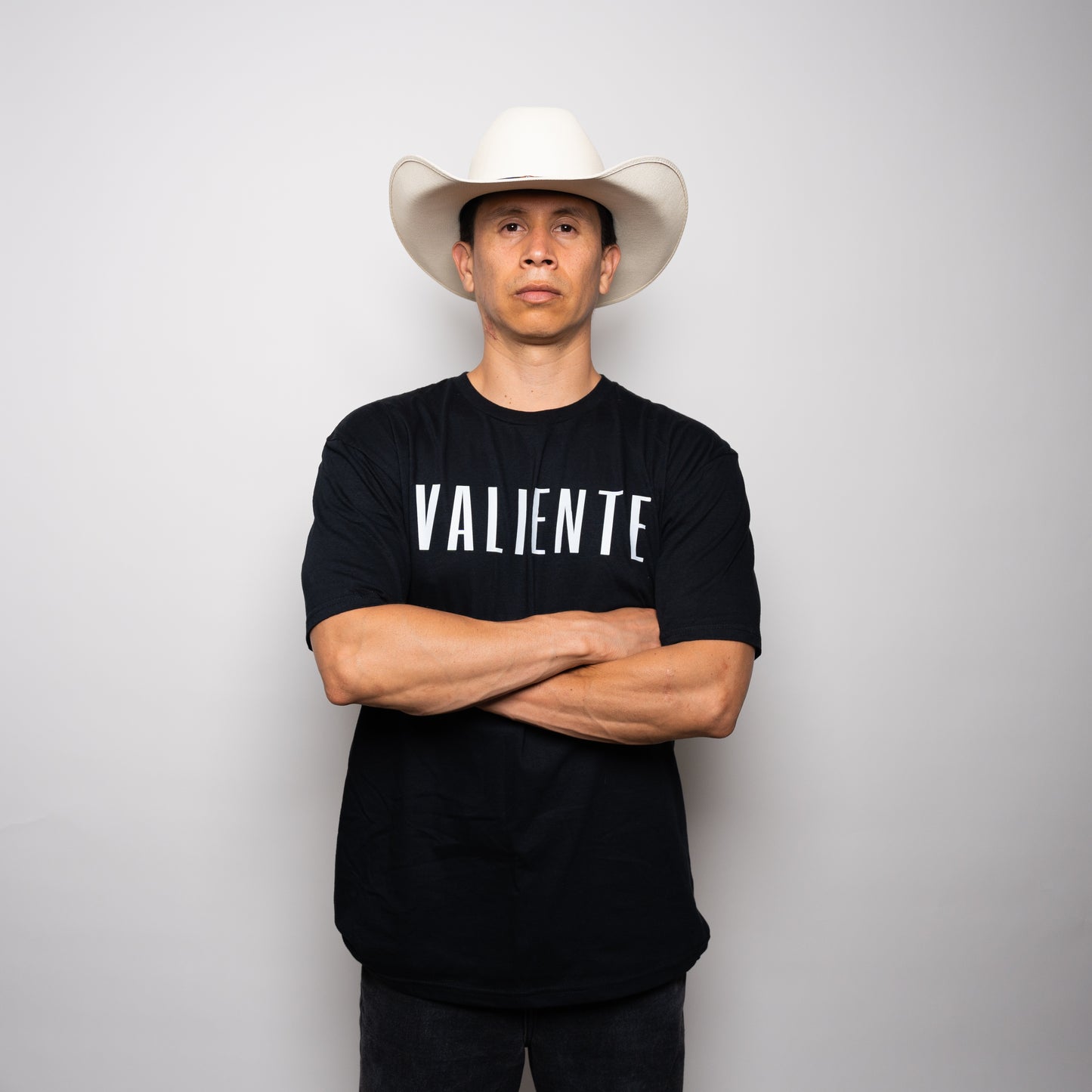 White COWBOY CANVAS HAT