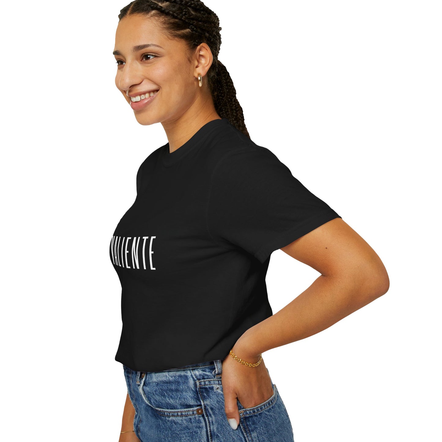 Valiente Short-Sleeve T-Shirt with Front and Back Logo