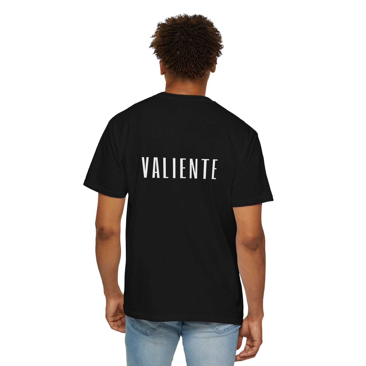 Valiente Short-Sleeve T-Shirt with Front and Back Logo