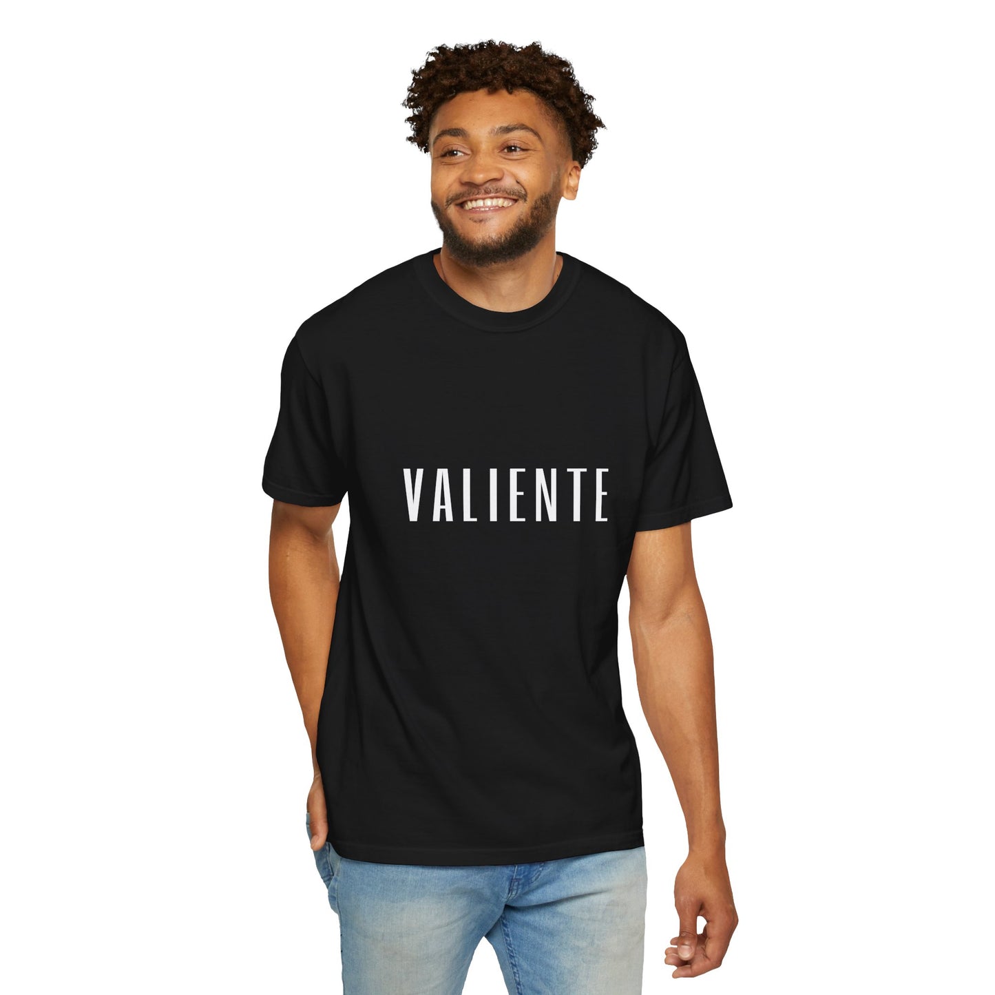 Valiente Short-Sleeve T-Shirt with Front and Back Logo